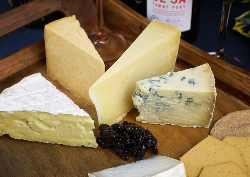 The Traditional Cheeseboard.